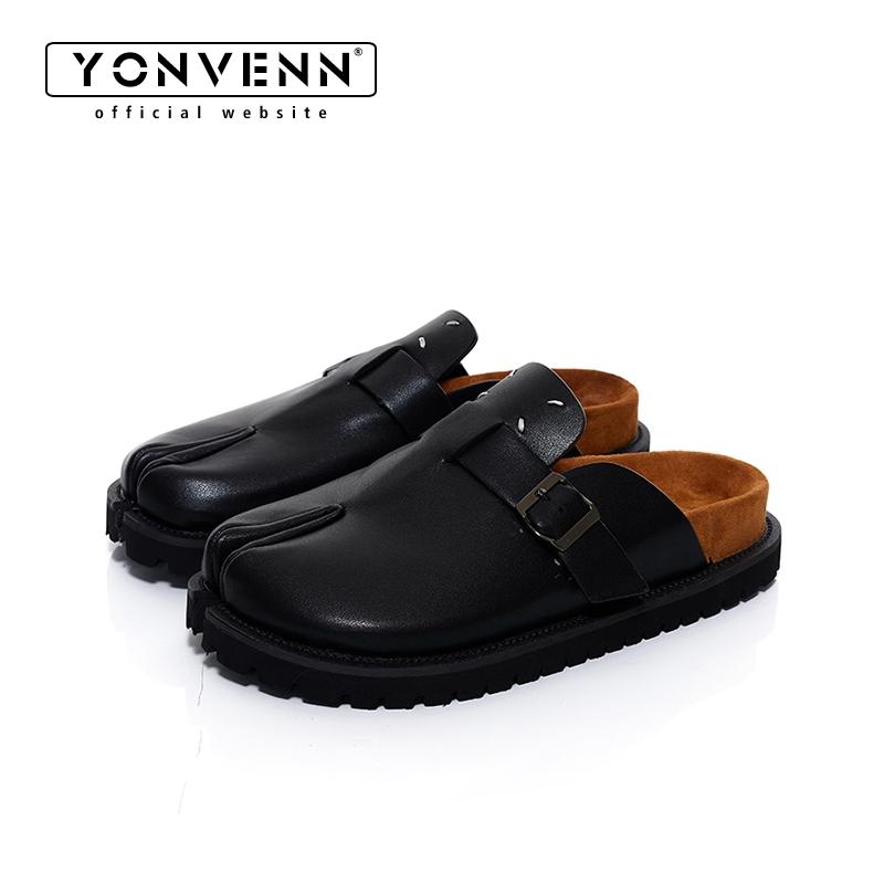 새로운 타비 신발 남녀 가죽 슬리퍼 통기성 스플릿 토  - Flip Flop Leather Men 리뷰 및 가격