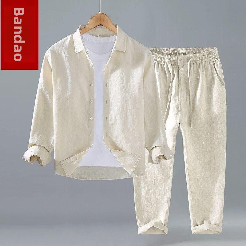 편안하고 통기성 좋은 린넨 남성 캐주얼 반소매 셔츠와  - Linen Shirt Breathable 리뷰 및 가격